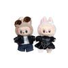 Labubu Doll Clothes Universal Fashion Handsome Leather Jacket Leather Jacket Doll Pendant Clothes
