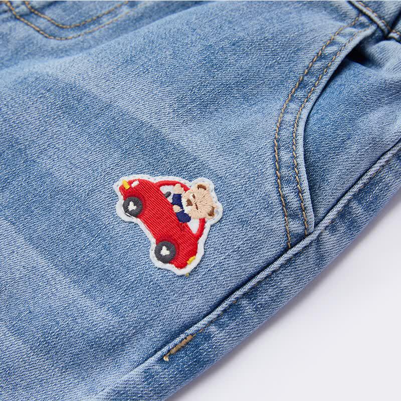 PawinPaw Boys' Cartoon Bear Jeans