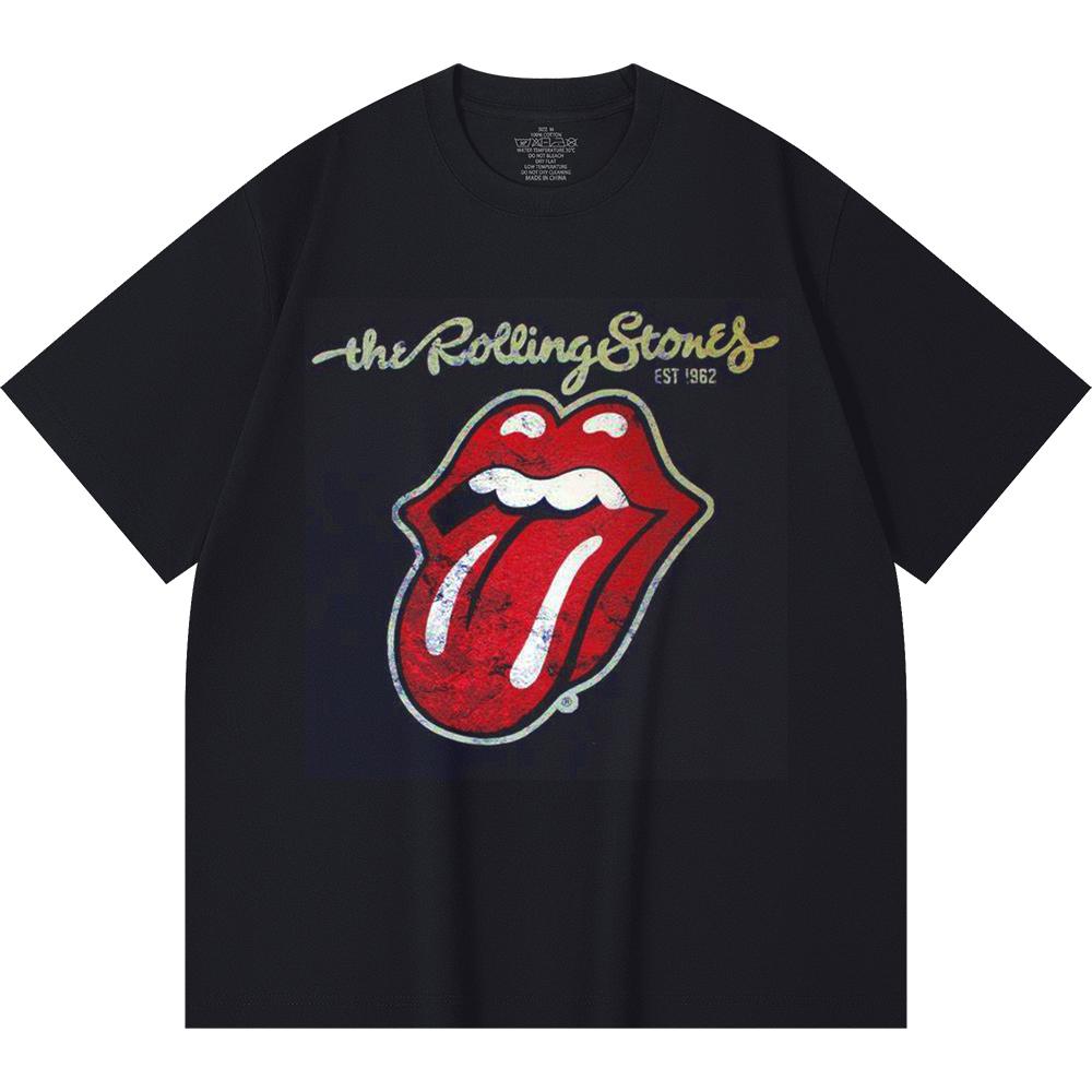 T-shirt Heavy Metal 100% Cotone 230 Gsm Stampa Band Rock Musica Popolare Unisex T-shirt Pesante in Cotone