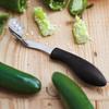 Stainless Steel Pepper Corer Knife Creative Bitter Cucumber Chili Vegetable Fruit Fast Seed Remover Cutter Kitchen Gadgets
