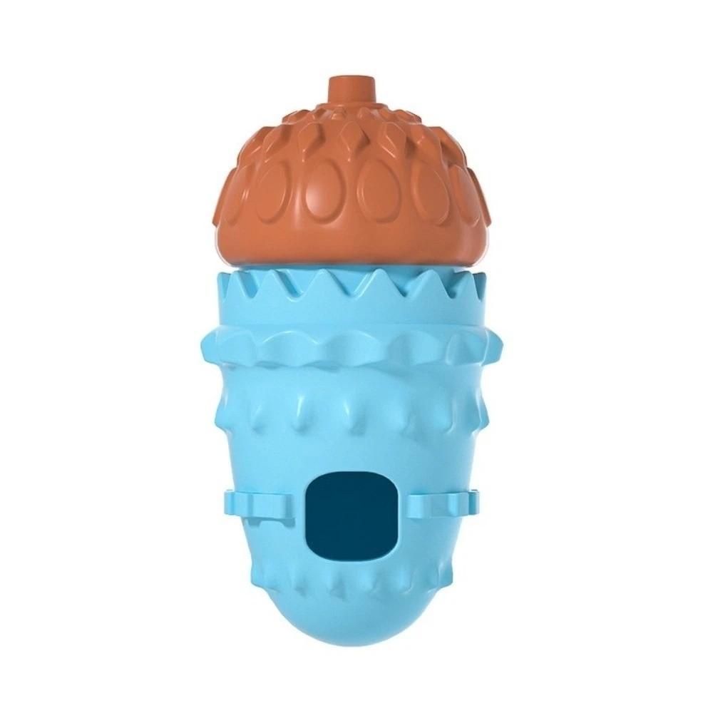 

Food Dispensing Bite Resistant Pet Leakage Food Pinecone Shape Durable Interactive Dog TRP Dog Chew Balls Interactive синій