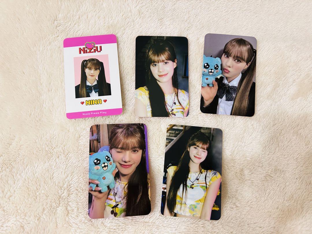 

[USED] NiziU Press Play Trading Card Nina Heartris