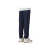 Puma Solid Color Casual Breathable Comfortable Mid Waist Knitted Sports Pants Men Bottoms Navy-Blue 685639-06