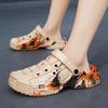 Men's Non-Slip Beach Shoes: Breathable, Soft-Soled, Two-Way Wear, Comfortable, Large Size, Perfect for Summer Outdoor Activities