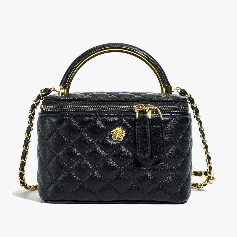 Hand Carry Fashion Box Bag, New High-end Diamond Shoulder Bag, Trendy Versatile Messenger Women's Bag