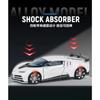 1/32 Bugatti EB110 Centodieci Alloy Car Model  Diecasts Toy Vehicles Shock Absorber Sound and Light Collection Car Toys Gift