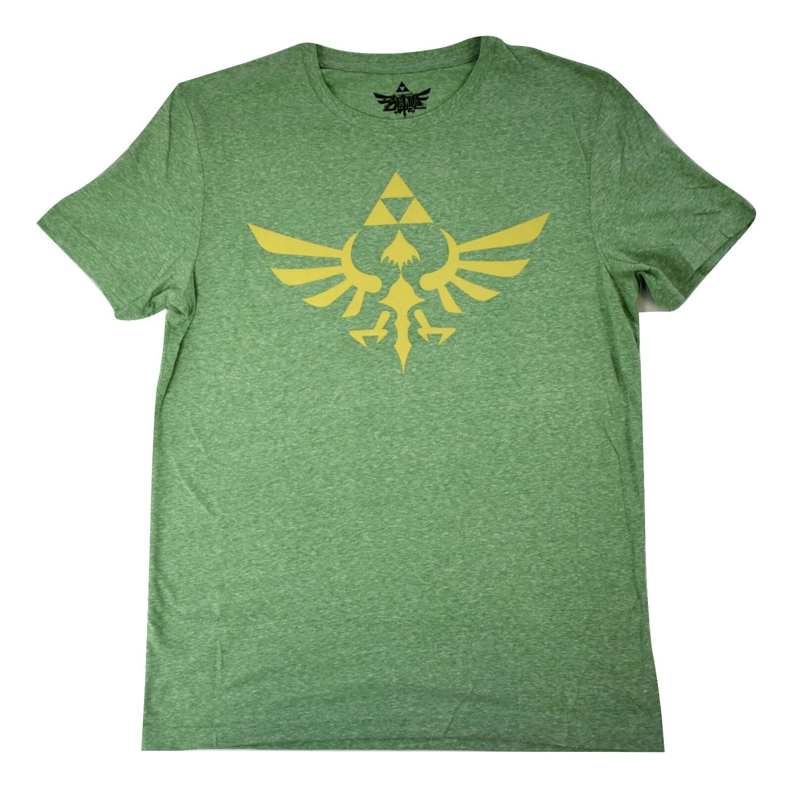 Legend of Zelda Mens Skyward Sword Triforce Symbol Shirt New S, 2XL L