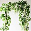 Artificial Flowers Wedding Vine Wedding Decor Ivy Decoration Real Touch Silk Flower String Home Hanging Garland Party