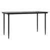 Vidaxl 5-Cz. Garden Furniture Set With Cushions, Black, Poly Rattan