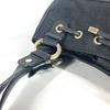 Bvlgari Logo Mania Bag Shoulder Bag Tote Bag Leather/Canvas Black/GoldHardware