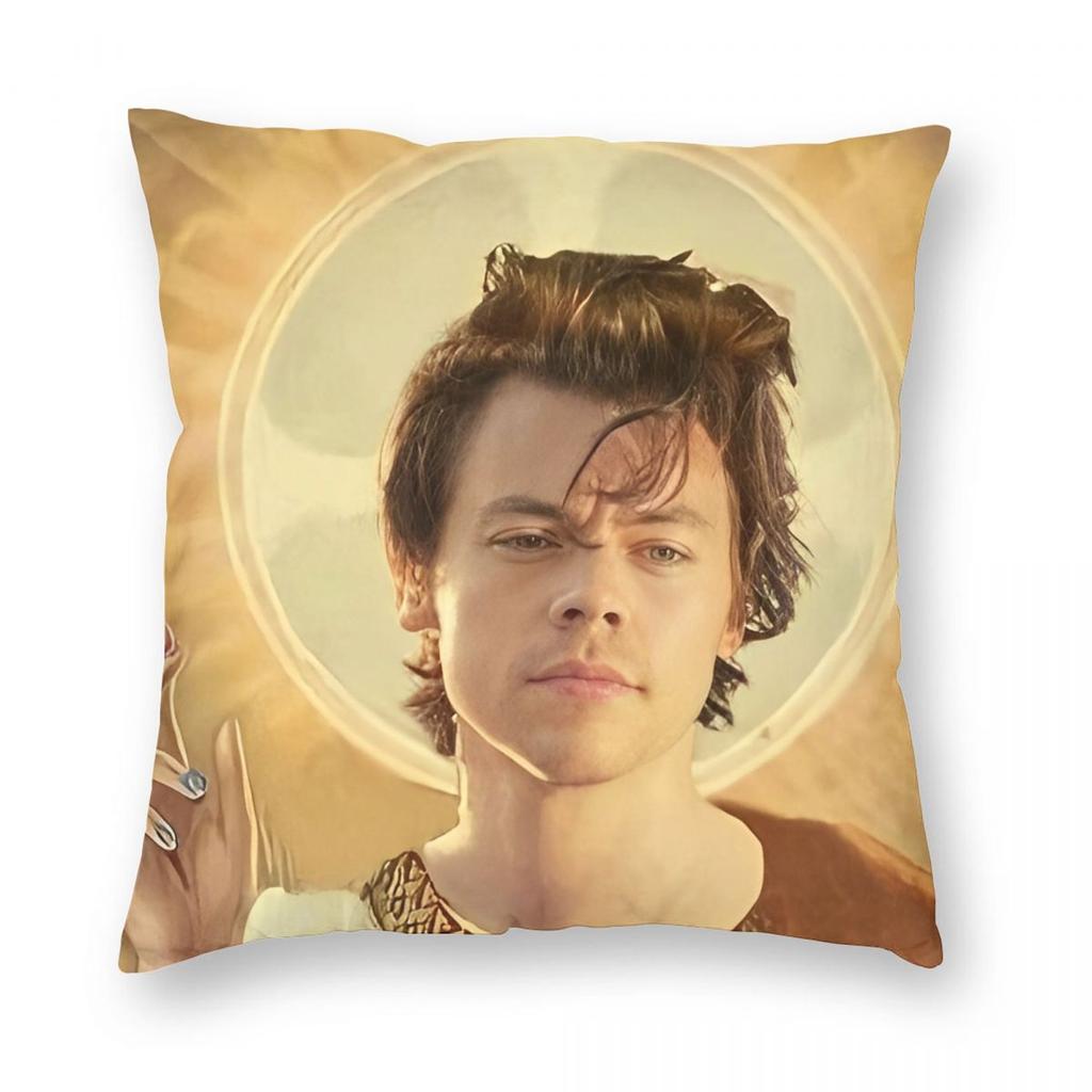 Federa Stampa Harrys Styles Poliestere Copricuscino Decorativo Copertura Cuscino Casa Dropshipping 40*40cm