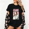 Celine Dion Porträt Grafik Baumwoll T-Shirt 2026 Sommer Neu Y2k Mode Unisex Kleidung Damen Vintage Musik Gedenk T-Shirt