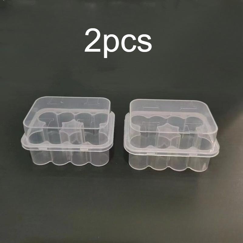 

2pcs Clear Peptide Case Set for Fridge,20 Slots Total, 3ml Vial Holder for Refrigerator, Semi-Transparent Vial Storage Case
