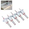 5pcs 90 Degree Angle Countersink Drill Bit Set 2.8-4mm Cone Size Counterbore  Bit  For Woodworking