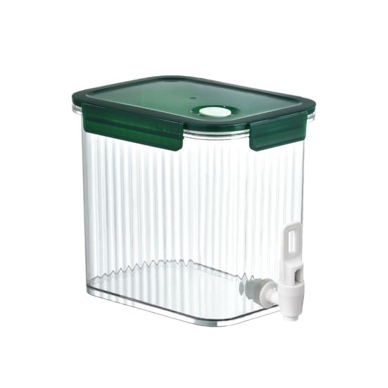 Distributeur de Boissons 3,5L avec Robinet Distributeur de Boissons à Large Ouverture Machine à Boissons pour Réfrigérateur Jus Étanches