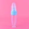 2025 New 1 Pcs Baby Rice Paste Bottle Baby Silicone Milk Bottle Feeding Spoon For Baby Silicone Squeeze Spoon Rice Paste Bottle