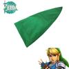 Cappello Cosplay Link The Legend Of Zelda Cappellino Verde di Qualità Premium