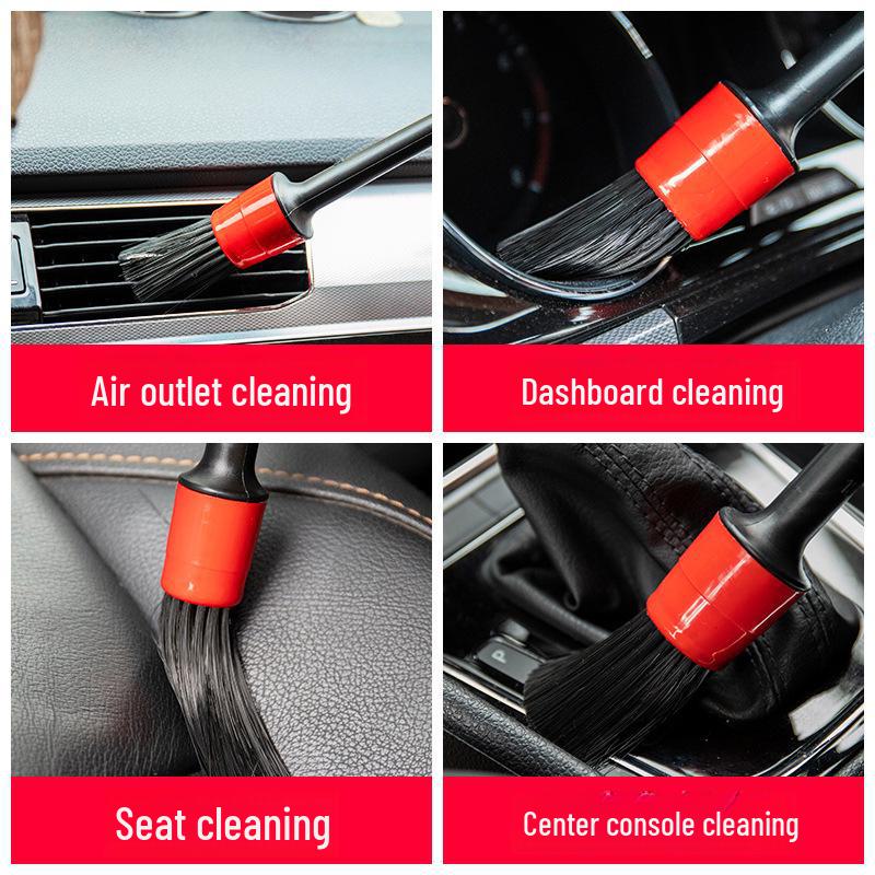 Car Interior Cleaning Brushes - Soft Detail Brush Set for Air Vents