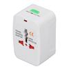 3 PCS Worldwide Universal Conversion Plug Global Tourism Multifunctional Power Adapter Converter