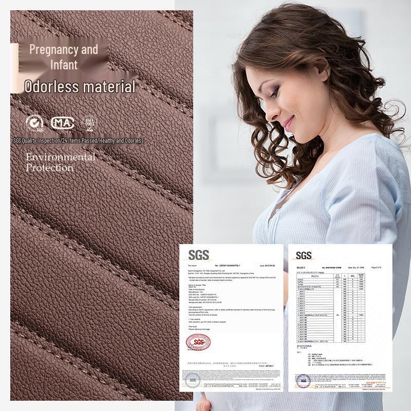 Full Coverage Genuine Leather Starry Sky Car Floor Mats - Double Layered for Thousands of Models