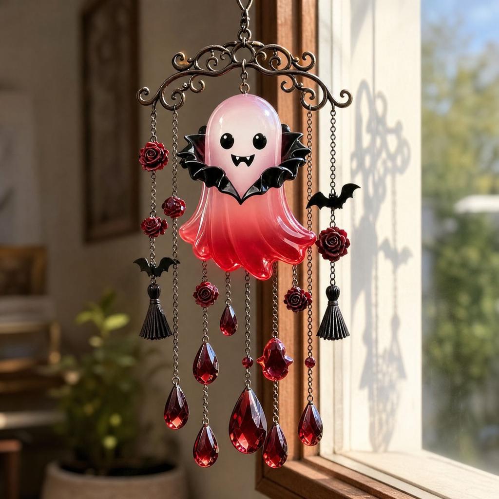 Acrylic Wind, Hanging Decoration for Halloween Garden Patio Window