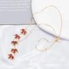 Autumn and winter new light luxury maple leaf necklace niche design long sweater chain high-end temperament fashion necklace jewelry