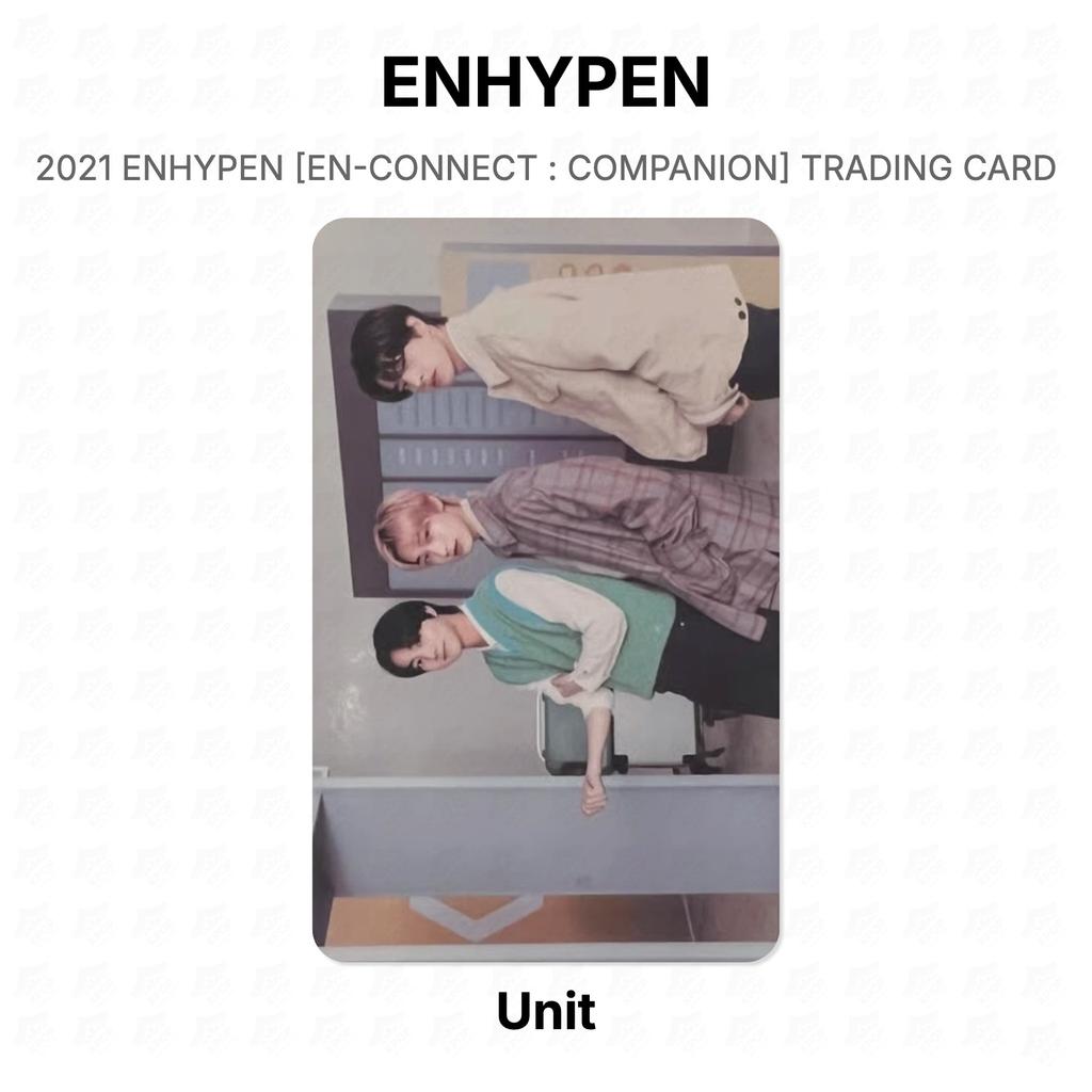 ENHYPEN 2021 ENHYPEN [EN-CONNECT : COMPANION] TRADING CARD Official Photocard