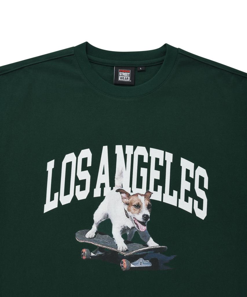 VISION STREETWEAR Vsw Puppy T-Shirts Deep Green