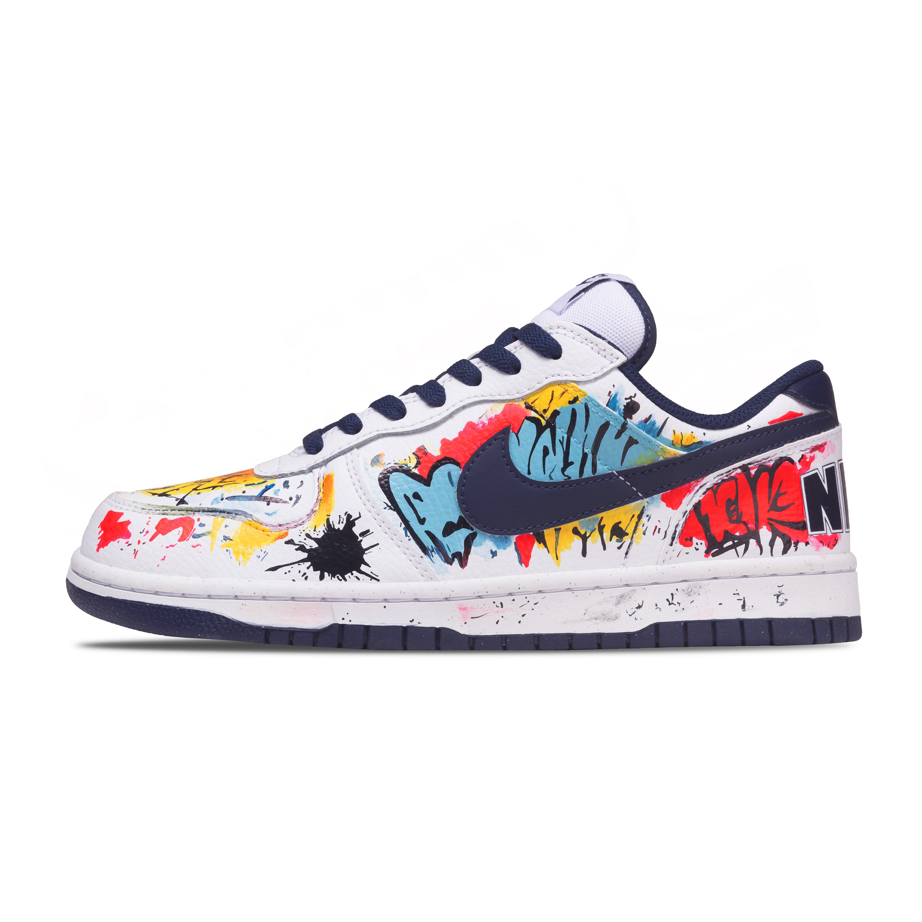 

Nike Big Low top Skateboard Shoes Men s 355152-140(Team1865-) 45