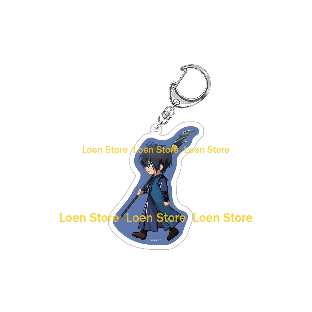 

Loen Anime Peripheral Store Yona of the Dawn Yona Hak Su-won An Riri Yoon HD Characters Acrylic Keychain Pendant ornament Gifts 6 cm