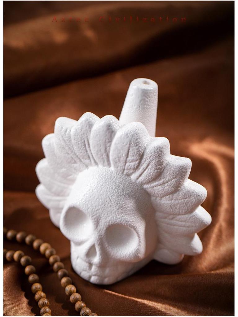 Aztec Whistle: Mayan Symbol Stress Relief & Haunted House Prop