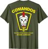 Brasilien Armee Spezialkräfte Männer T-Shirt Kurzarm Freizeit 100% Baumwolle Rundhals Sommerhemd