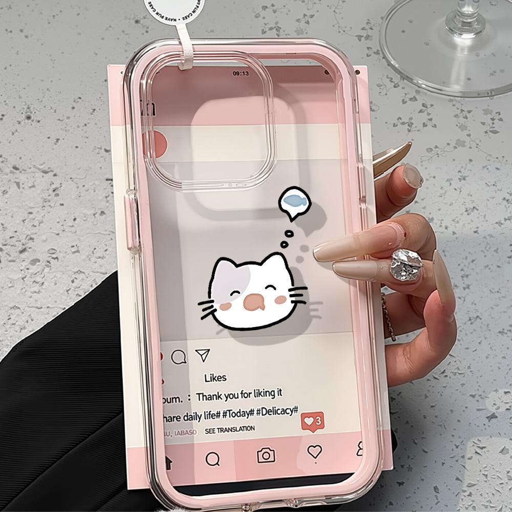 Расписной чехол для телефона для iPhone 17 11 12 13 14 15 16 iPhone 17 12 13 14 15 16 Pro 17 12 13 14 15 16 Pro Max Высококачественный расписной милый чехол для телефона с животными