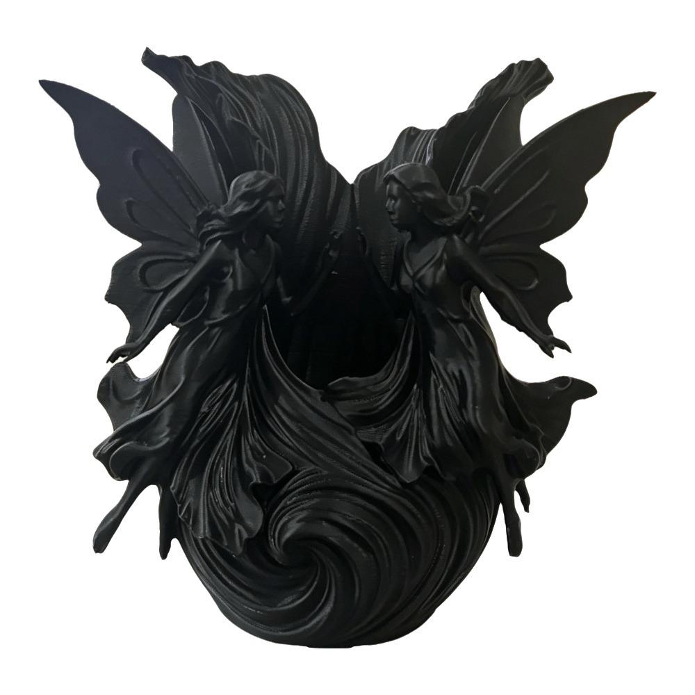 Elegant Desktop Storage Box Plastic Jewelry Storage Tray Flower Arrangement Container