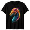 Dragon Fantasy Dragons Mens T-Shirt Mythical Creature Graphic Tee Unisex T-Shirt