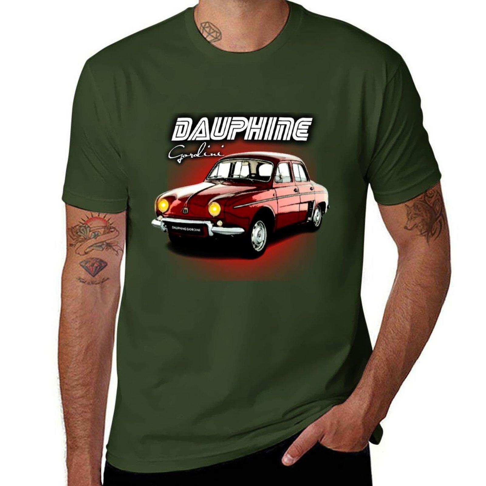 

Dauphine gordini T-Shirt vintage clothes Blouse cute tops boys animal print mens big and tall t shirts S