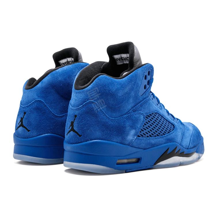 JORDAN 5 Retro Blue Suede