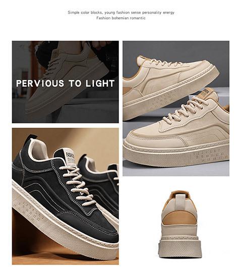 Men's Shoes Autumn New Casual Versatile Board Shoes Fashion Non-slip Wear-resistant Outdoor Sports Shoes Men's Comfortable Trendy Shoes