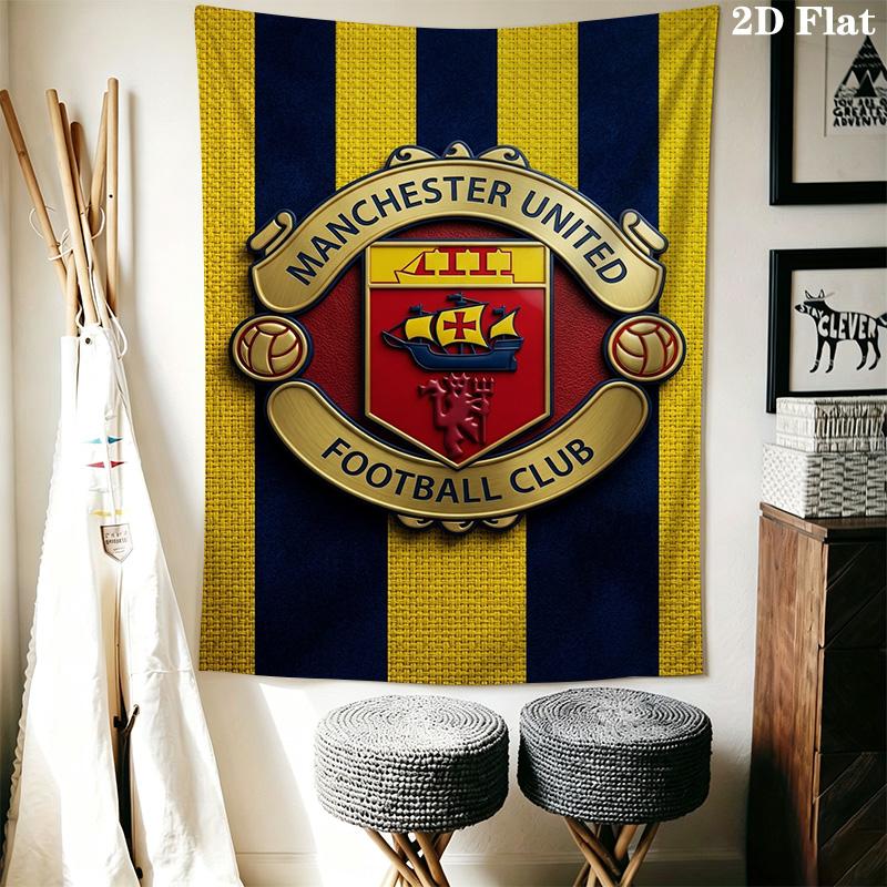 Manchester Football Club Crest Bedding 1 Duvet Cover 2 Pillowcase Without Core Christmas Birthday Gift Duvet Cover And Pillowcase Bedding Set