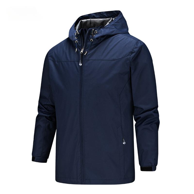 Autumn Outdoor Fashion Hooded Windproof and Waterproof Men's Jacket Coat