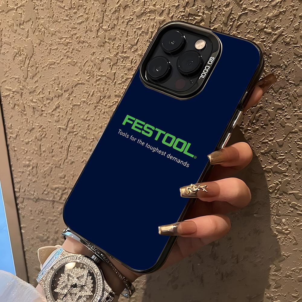 

F-Festools Logo Phone Case For 17 Air IPhone 16 Pro Max 15 14 Plus 12 13 X XS Max 11 Colorful Silver Cover iPhone 17ProMax