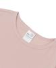 SEOUL APPAREL Side Seoul Logo Crop Short Sleeve T-Shirt (Pink)