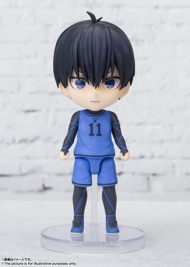 TAMASHII NATIONS Figuarts mini Blue Rock Kiyoshi Seichi approximately 90mm painted movable figure PVC&ABS
