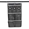 3 Hole Hanging Storage Bag with 7 Pockets Home Bathroom Organizer for Make Up Toilet Articles with 3 Hanging Hook