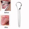 Stainless Steel Tongue Scraper for Halitosis Oral Care Removes Tongue Coating Effectively Hygienic Tongue Cleaning Tool
