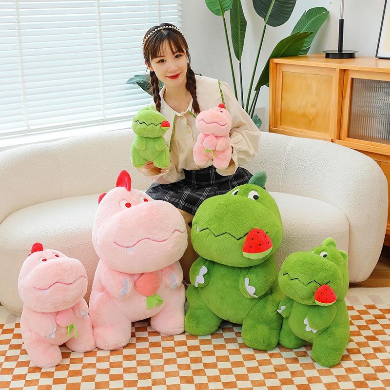 Cute Dinosaur Plush Toy Creative Couple Dolls Stuffed Animal Lovely Doll Kids Pillow Wholesale Birthday Gift Characters)