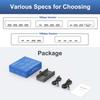 YW-HCL-4C-Pro 4 Ports USB C 3.1 Hub 10Gbps High Speed Data Transfer Clip On External Dock Station