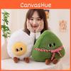 Cartoon Egg Zongzi Yolk Plush Toys Dragon Boat Festival Gifts Girl Children Doll