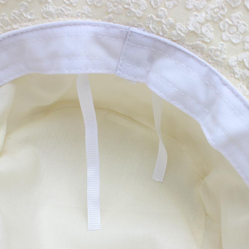 Hat Female Pleated Big Eaves Bucket Hat Versatile Spring and Summer Shading Face Protection Sun Hat Bucket Hat