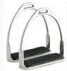 Equestrian Saddle Accessories: Integrated Saddle with Stainless Steel Stirrups